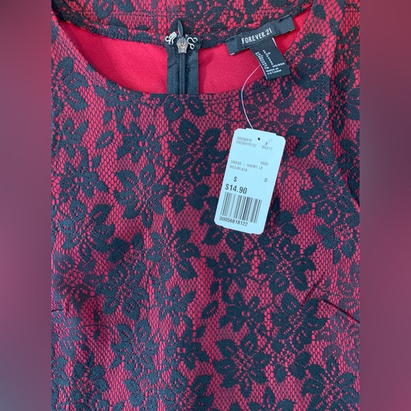Forever21 Red Lace Dress - Picture 3 of 3